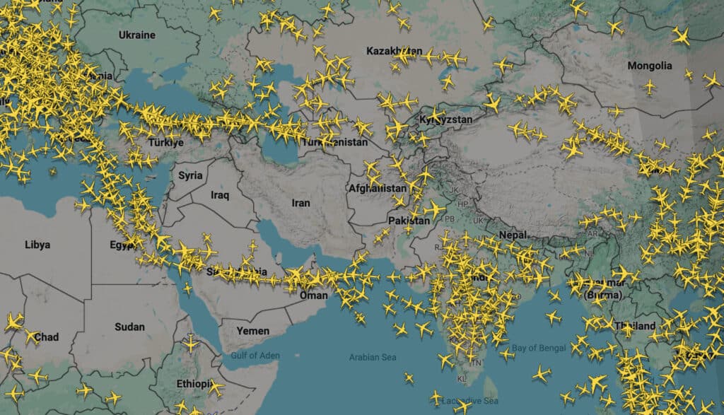 Middle East Closures