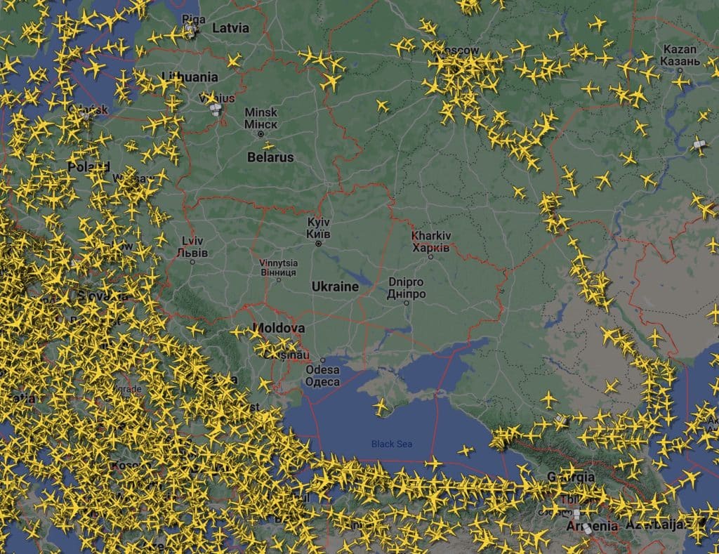 Why Airlines Avoid Conflict Zones