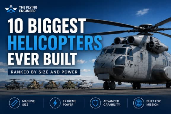 10 Biggest Helicopters Ever Built - Ranked by Size and Power