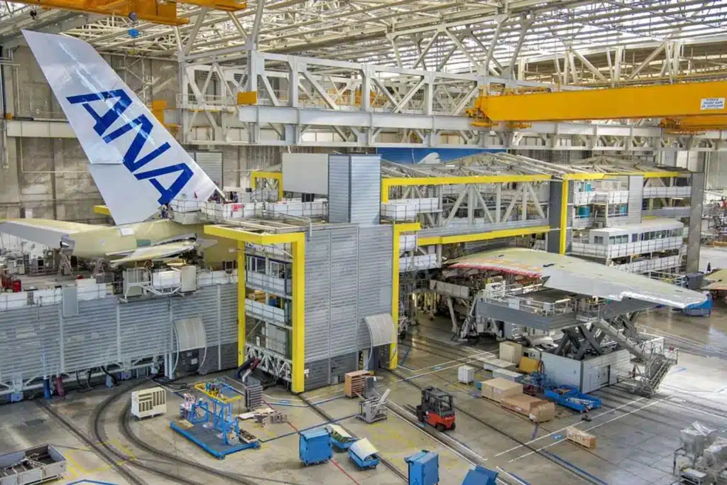 Which Country Builds the Most Aircraft in 2026? Global Aviation Manufacturing Breakdown 2 Airbus A320 family final assembly line in Toulouse, France