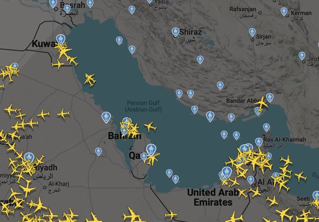 Qatar Airways Rebuilds Global Network After Iran Conflict Disrupts Operations 3 Aircraft route diversion map showing Middle East conflict zone rerouting