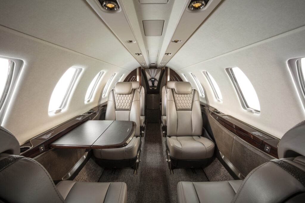 Phenom 300 vs Citation CJ4: Which Light Jet Is Better in 2026? 3 Citation CJ4 business jet cabin