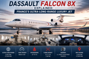 Dassault Falcon 8X Explained: France's Ultra-Long-Range Luxury Jet