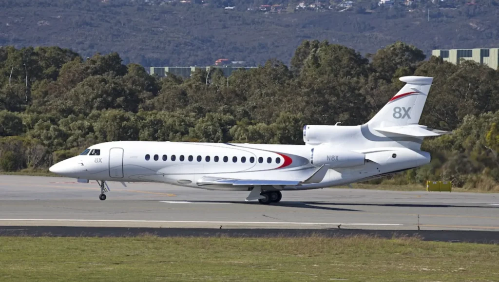 Dassault Falcon 8X Explained: France's Ultra-Long-Range Luxury Jet 4 Dassault Falcon 8X operating from challenging short runway