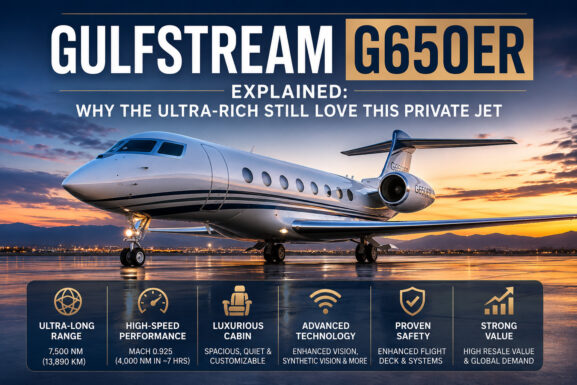 Gulfstream G650ER Explained: Why the Ultra-Rich Still Love This Private Jet 1 Gulfstream G650ER Explained: Why the Ultra-Rich Still Love This Private Jet