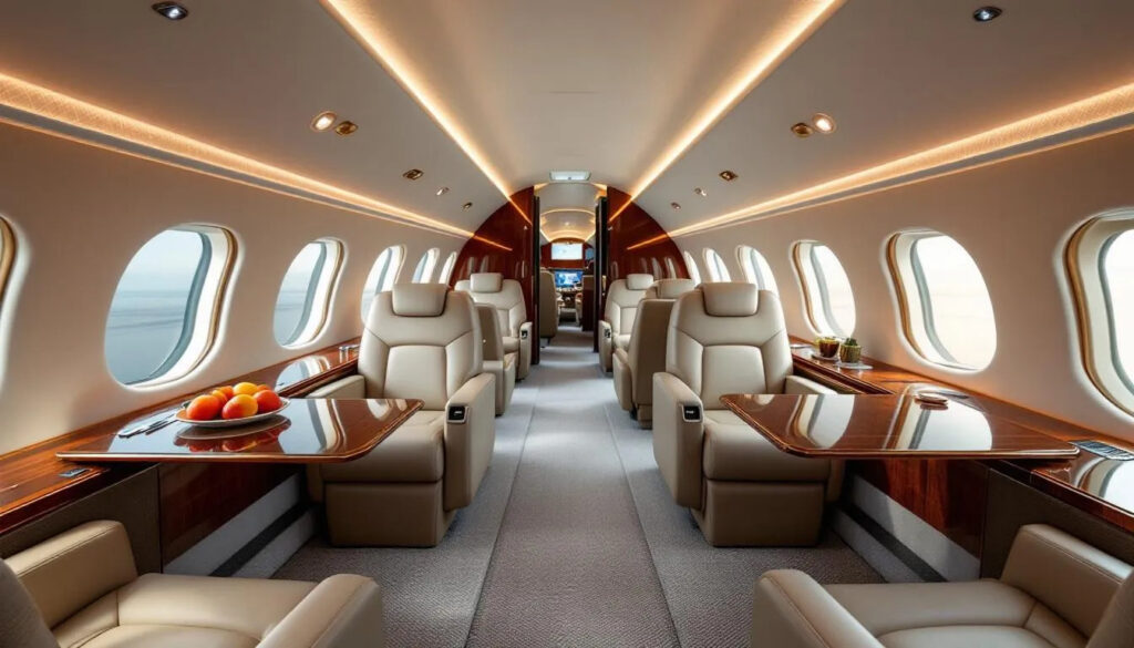 Gulfstream G650ER Explained: Why the Ultra-Rich Still Love This Private Jet 2 Gulfstream G650ER premium cabin with leather seating