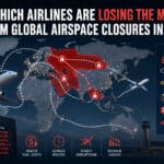 Which Airlines Are Losing the Most From Global Airspace Closures in 2026?