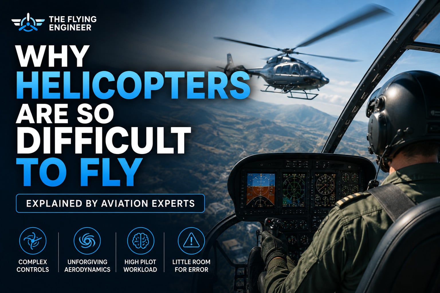 Why Helicopters Are So Difficult to Fly – Explained by Aviation Experts